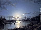 Henry Pether Marlow On Thames painting